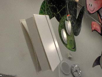 the realistic foam core book is Perfect bait when fishing in a lbrary tidepool